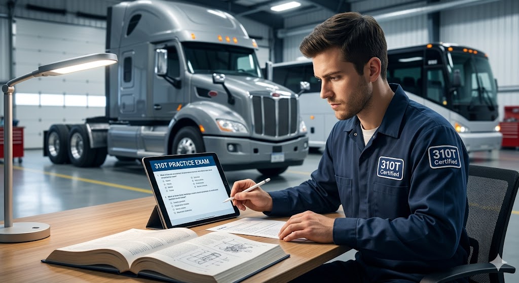 310T Truck and Coach Technician  Exam Banner