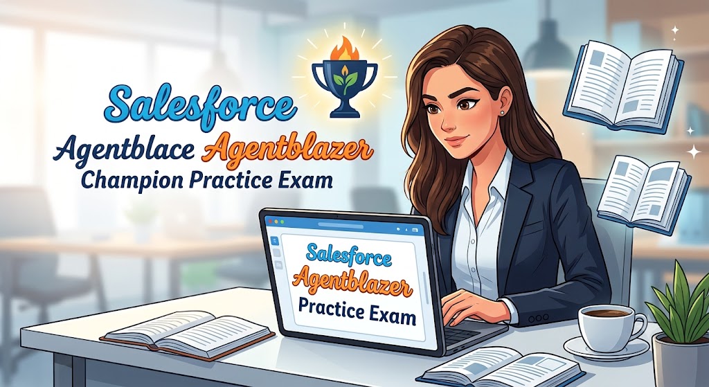 Salesforce Agentblazer Champion Certification Practice Test Banner