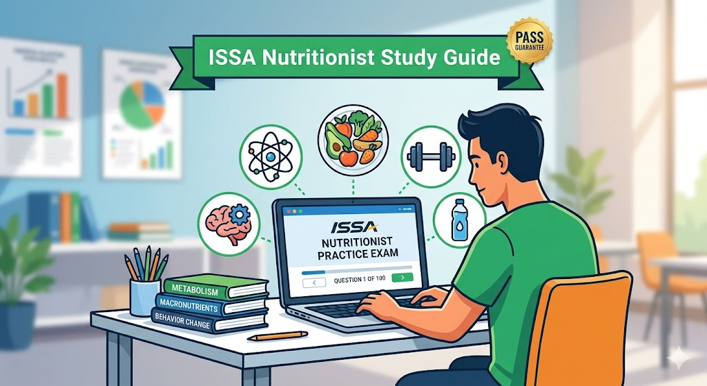 ISSA Nutritionist Practice Exam Banner
