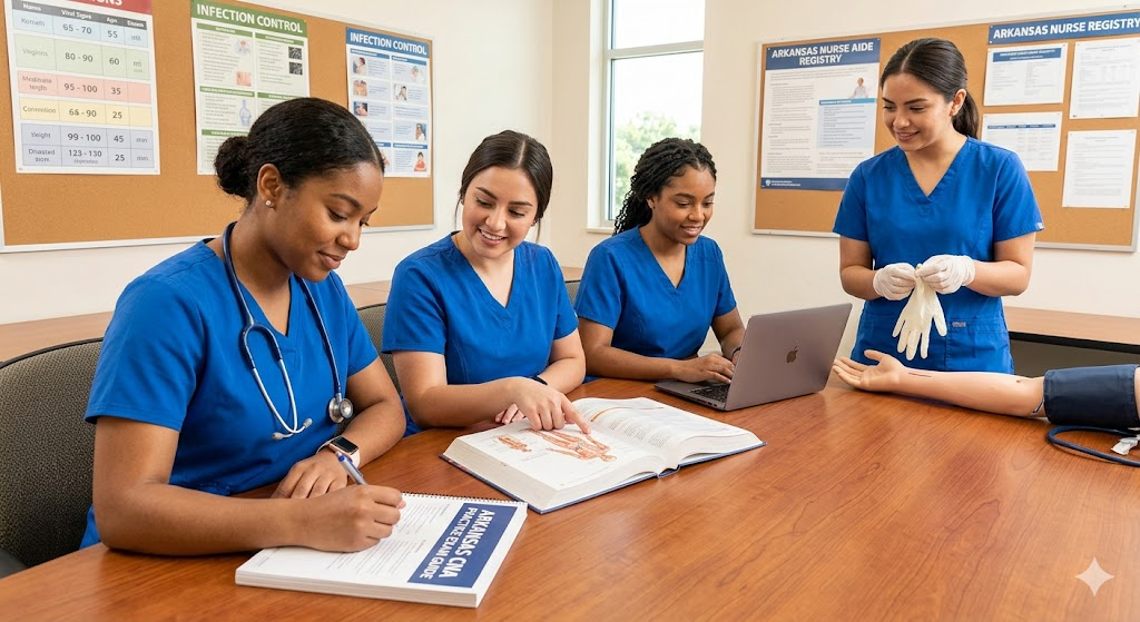 Arkansas CNA Practice Exam Banner