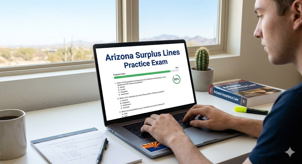 Arizona Surplus Lines Practice Exam Banner