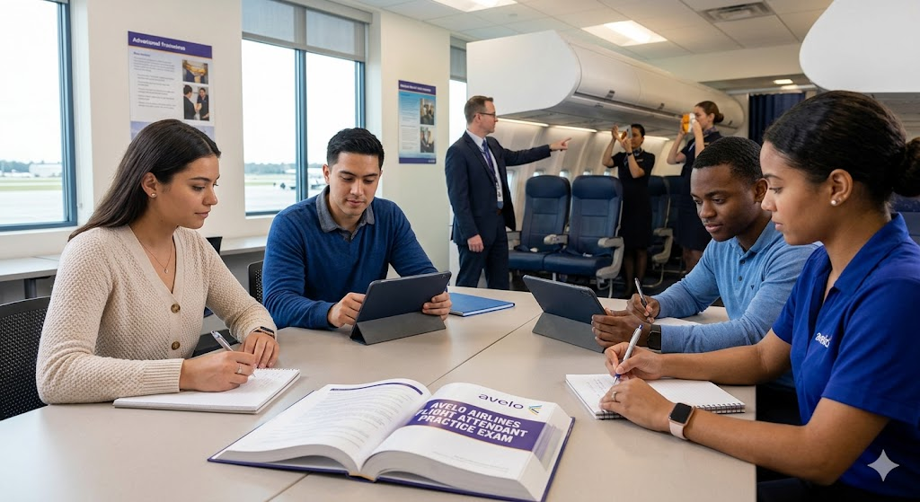Avelo Airlines Flight Attendant Practice Test Banner