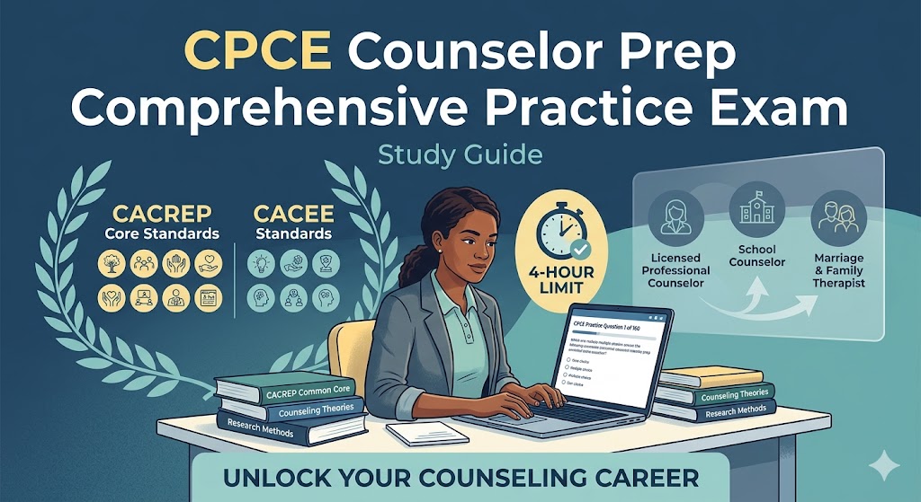 Counselor Preparation Comprehensive Practice Examination Banner