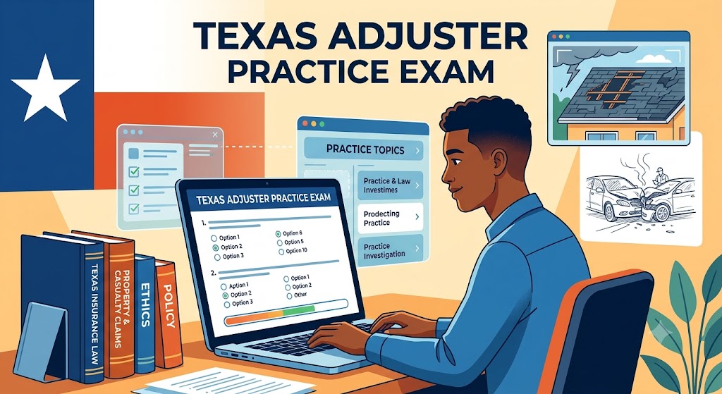 Texas Adjuster Practice Exam Banner