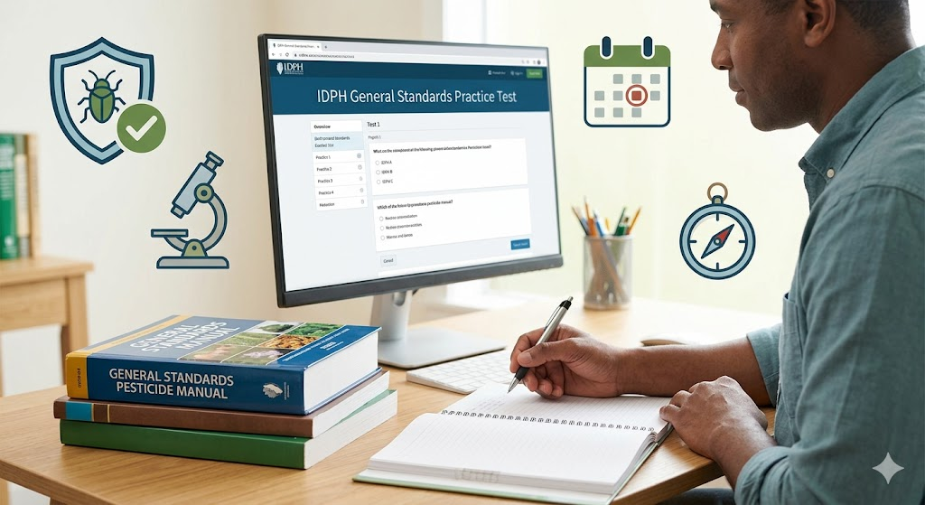 IDPH General Standards Practice Test Banner