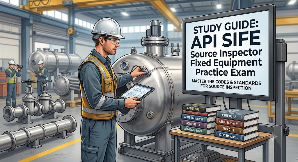 API SIFE Source Inspector – Fixed Equipment & Industry Standards Practice Test Banner