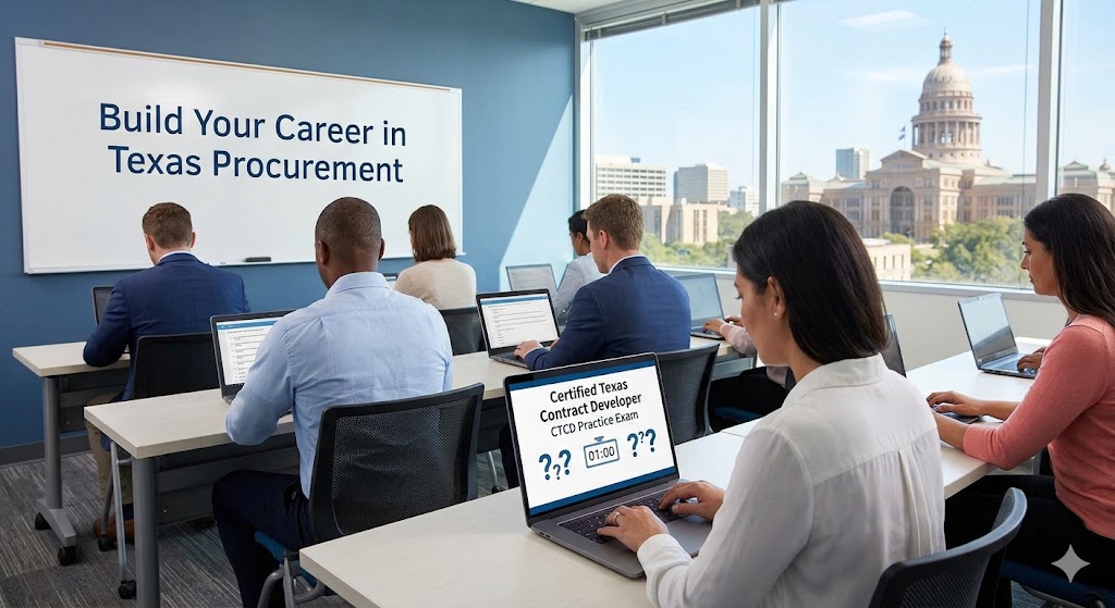 Certified Texas Contract Developer (CTCD) Practice Test Banner