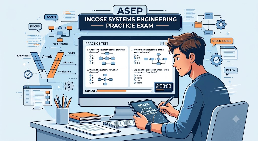 ASEP INCOSE Systems Engineering Practice Test Banner