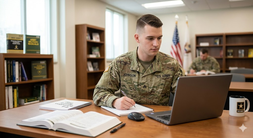 Army Promotion Board E-4 (Specialist) Practice Test Banner