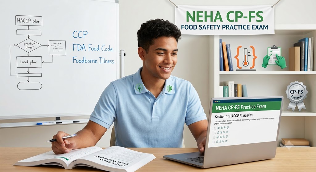 NEHA Certified Professional – Food Safety (CP-FS) Practice Exam Banner