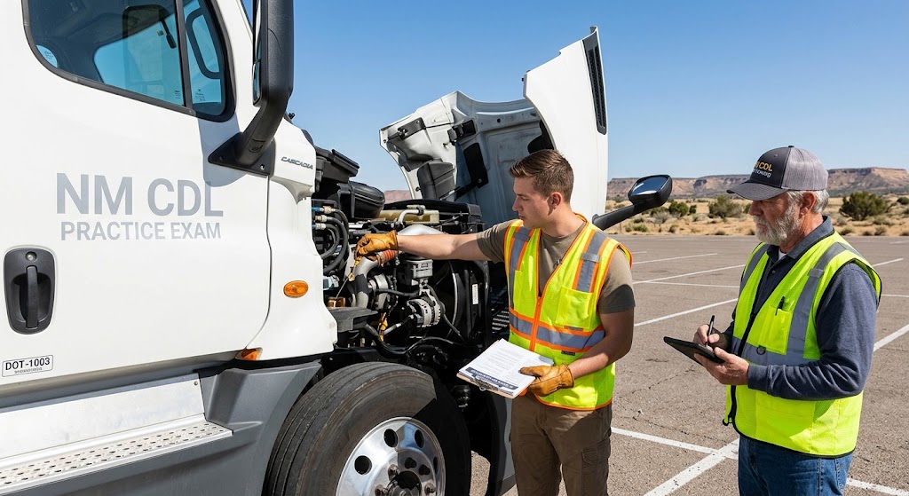 New Mexico CDL Pre-Trip Practice Test Banner