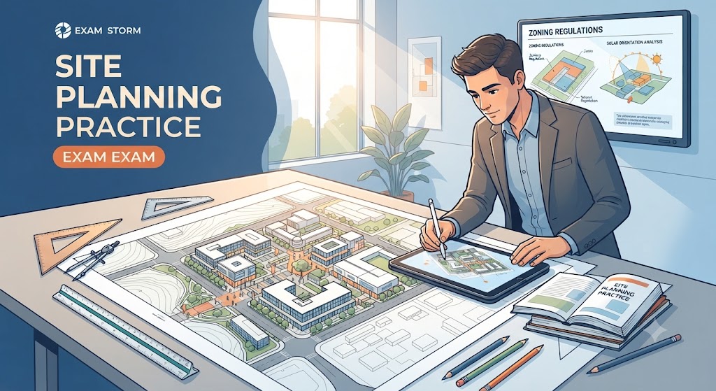 Architecture Board Exam - Site Planning Practice Banner