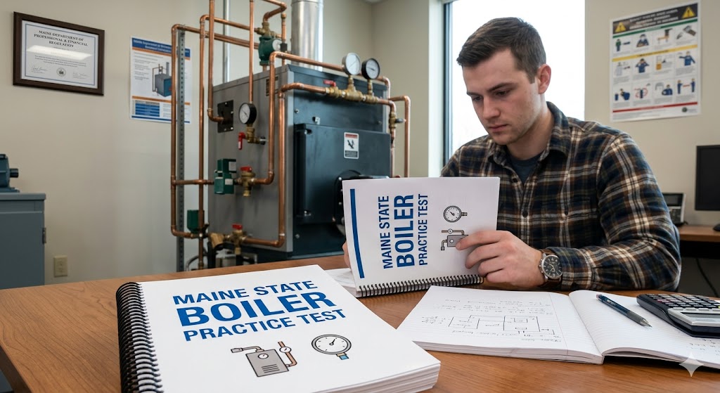 Maine State Boiler Practice Test Banner