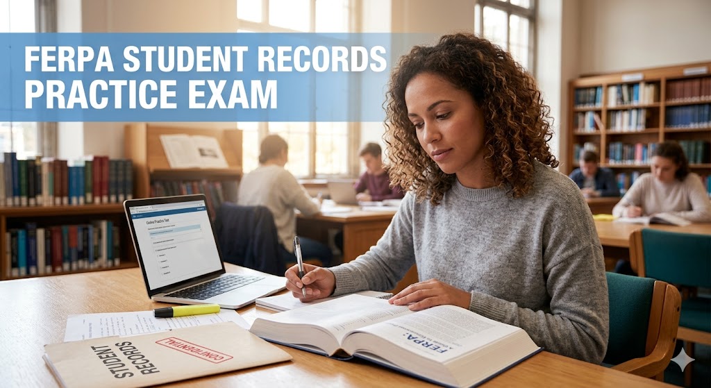 FERPA Student Records Practice Test Banner