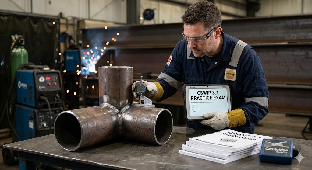 Certification Scheme for Welding and Inspection Personnel (CSWIP) 3.1 Practice Test Banner