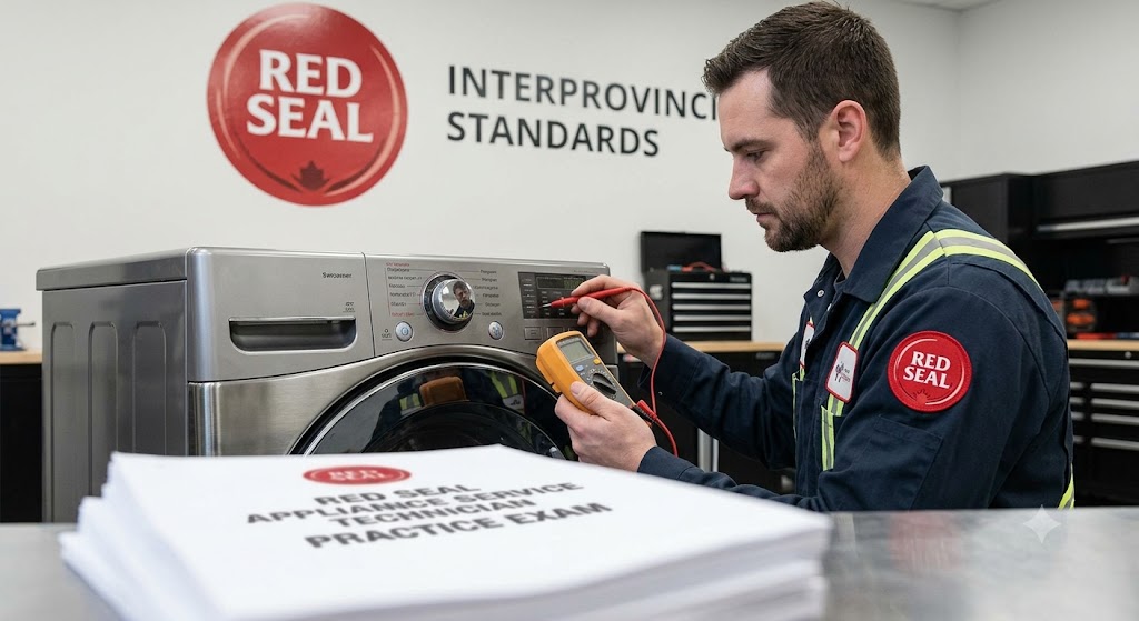 Red Seal Appliance Service Technician Practice Exam Banner