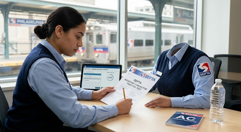 SEPTA Assistant Conductor Practice Test Banner