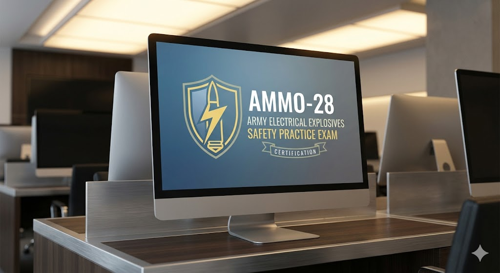 Army Electrical Explosives Safety (Ammo-28) Practice Test Banner