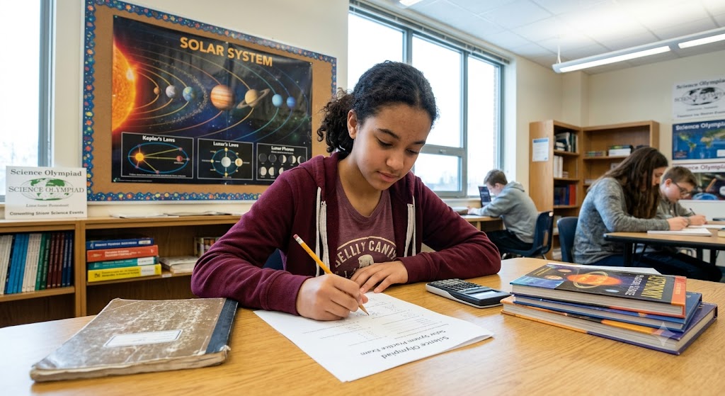 Science Olympiad Solar System Practice Test Banner