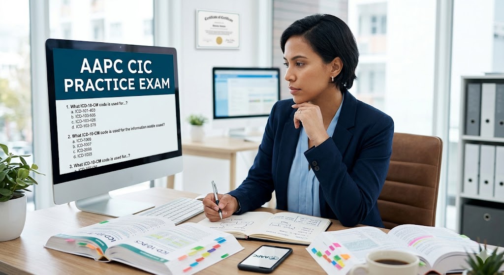 AAPC CIC Practice Exam Banner