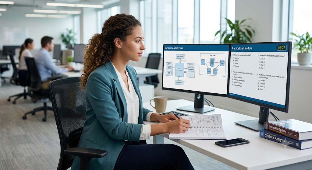 System Analyst Practice Exam Banner
