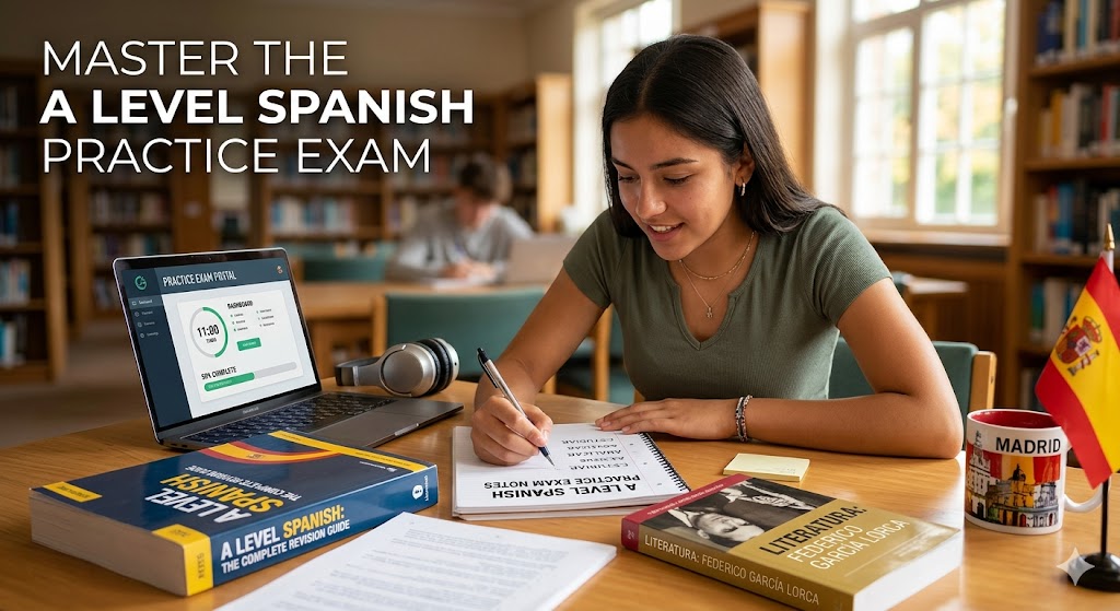Master the A Level Spanish Practice Exam Banner