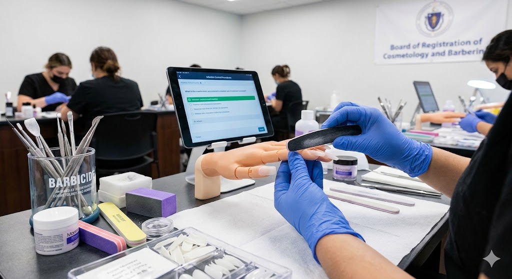Massachusetts Manicurist Practice Exam Banner