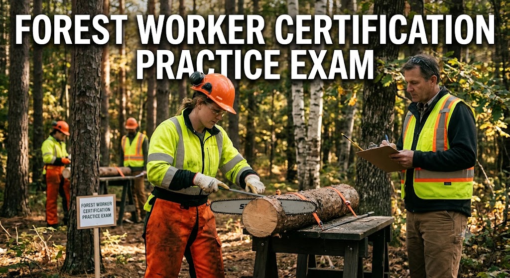 Forest Worker Certification Practice Exam Banner