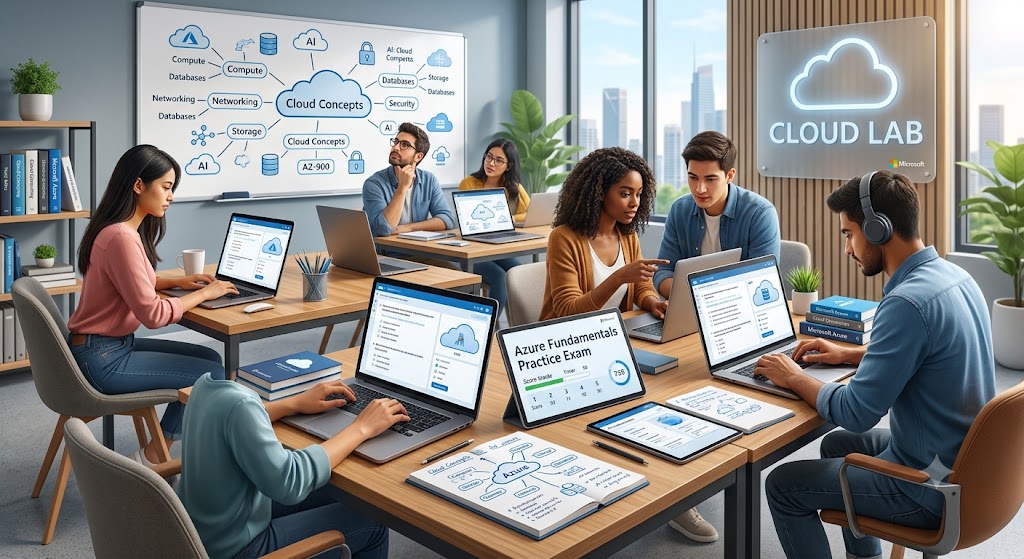 Microsoft Practice Test & Exam Prep Banner