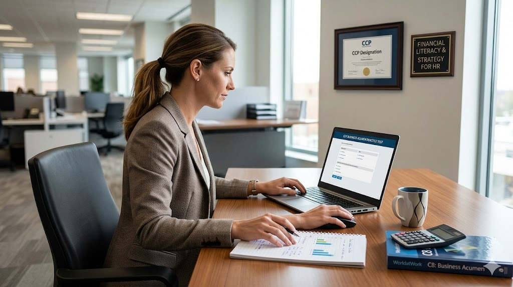 Business Acumen for Certified Compensation Professional (CCP) Practice Test Banner