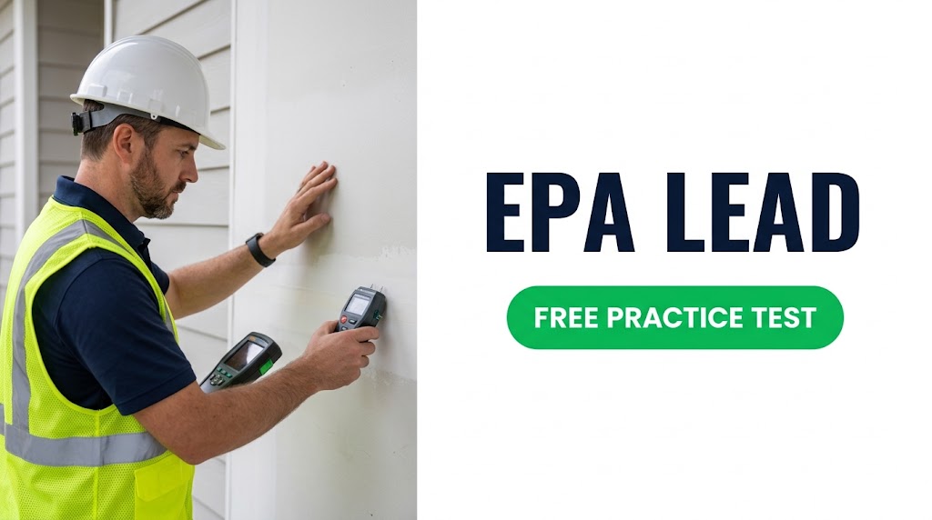 EPA Lead Inspection Practice Test & Exam Prep Banner