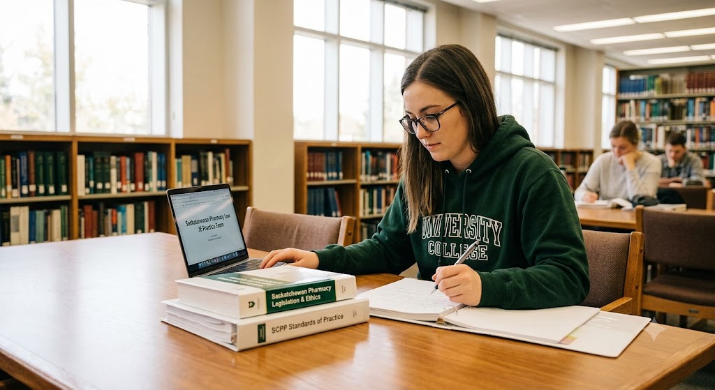 Saskatchewan Pharmacy Law JE Practice Exam Banner
