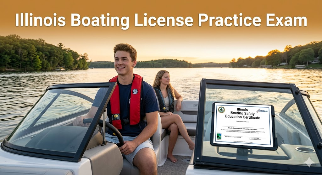 Illinois Boating License Practice Test Banner