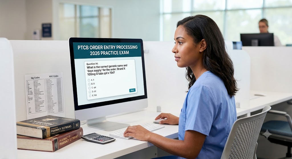 PTCB Practice Test on Order Entry and Processing 2026 Banner