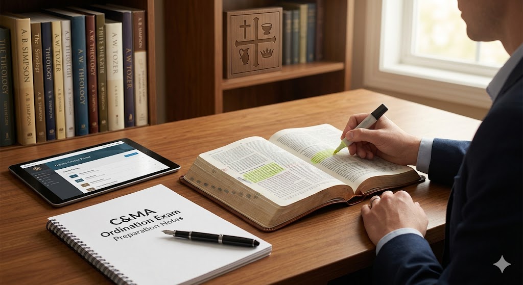 Christian and Missionary Alliance (C&MA) Ordination Practice Test Banner