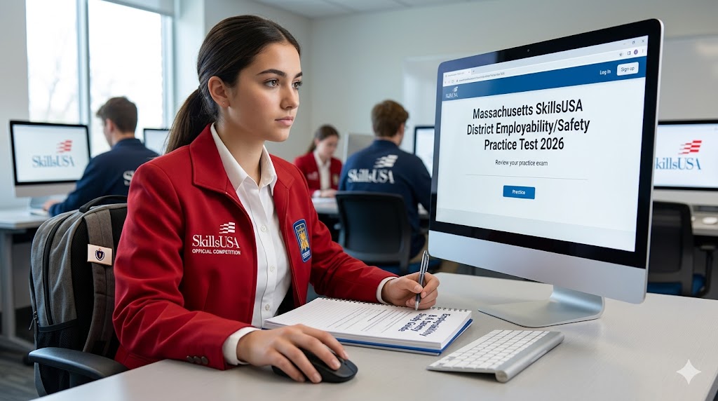 Massachusetts SkillsUSA District Employability/Safety Practice Test 2026 Banner