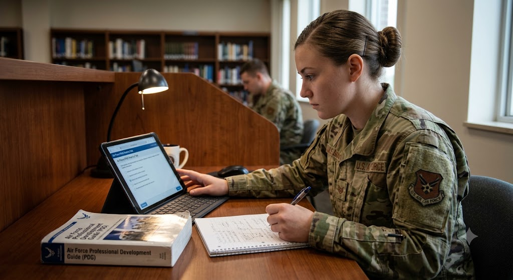 Air Force Professional Development Guide (PDG) Practice Test Banner