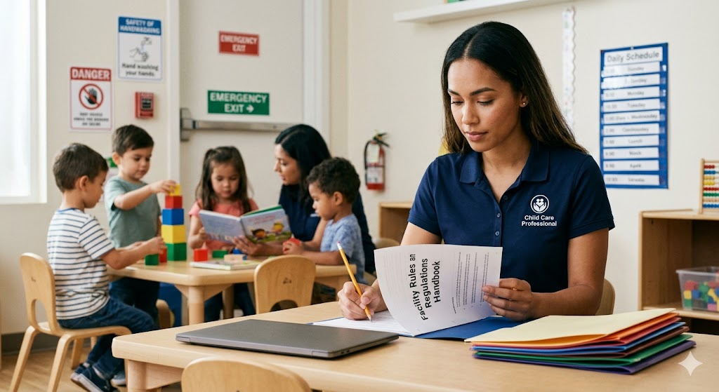 Child Care Facility Rules and Regulations (RNRF) Practice Test Banner
