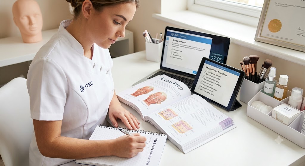 Itec Beauty Practice Test & Exam Prep Banner
