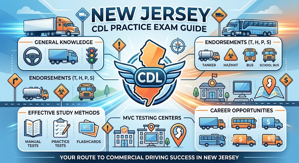 New Jersey CDL Practice Test Banner