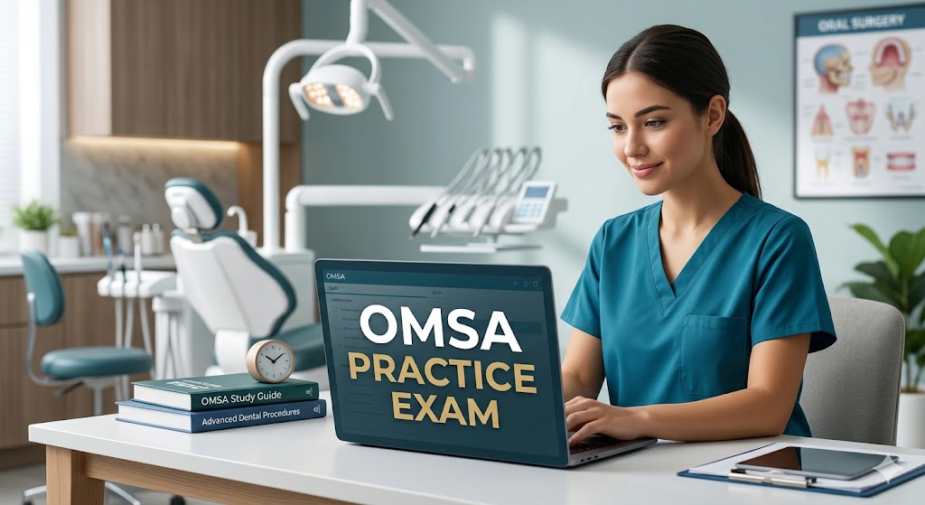 Oral & Maxillofacial Surgery Assistant (OMSA) Practice Exam Banner
