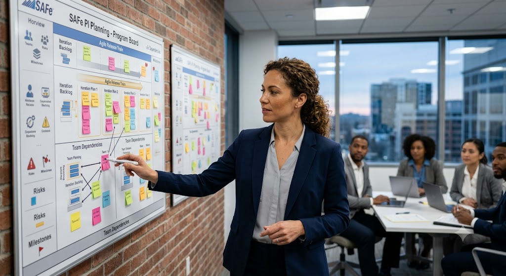 Scaled Agile Framework (SAFe) Advanced Scrum Master Practice Exam Banner
