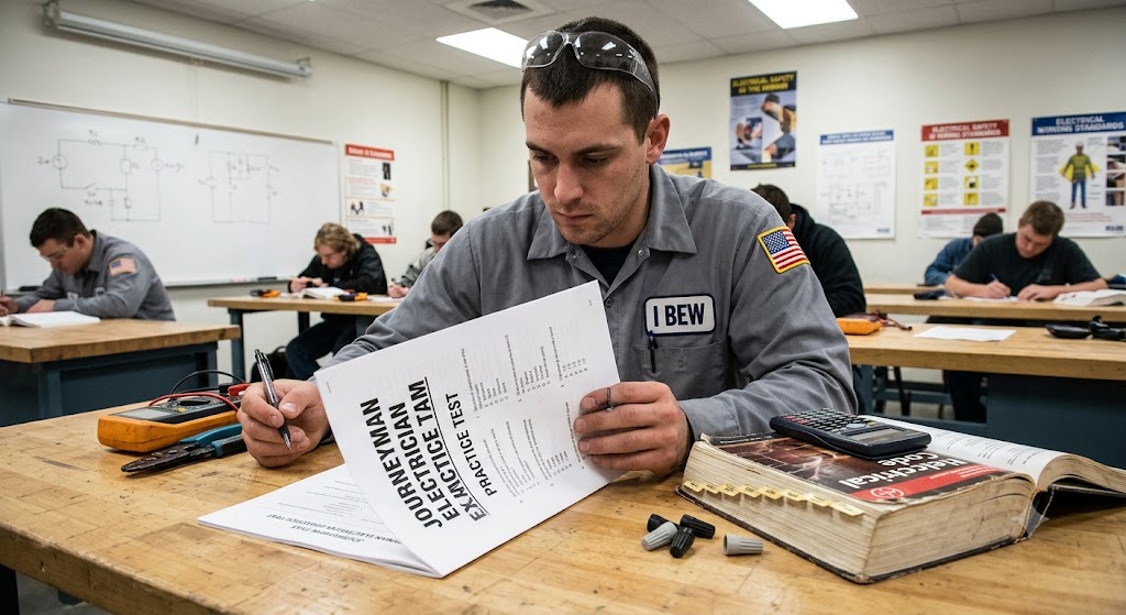 Journeyman Electrician Exam Practice Test – 35 Minutes Time Limit Banner