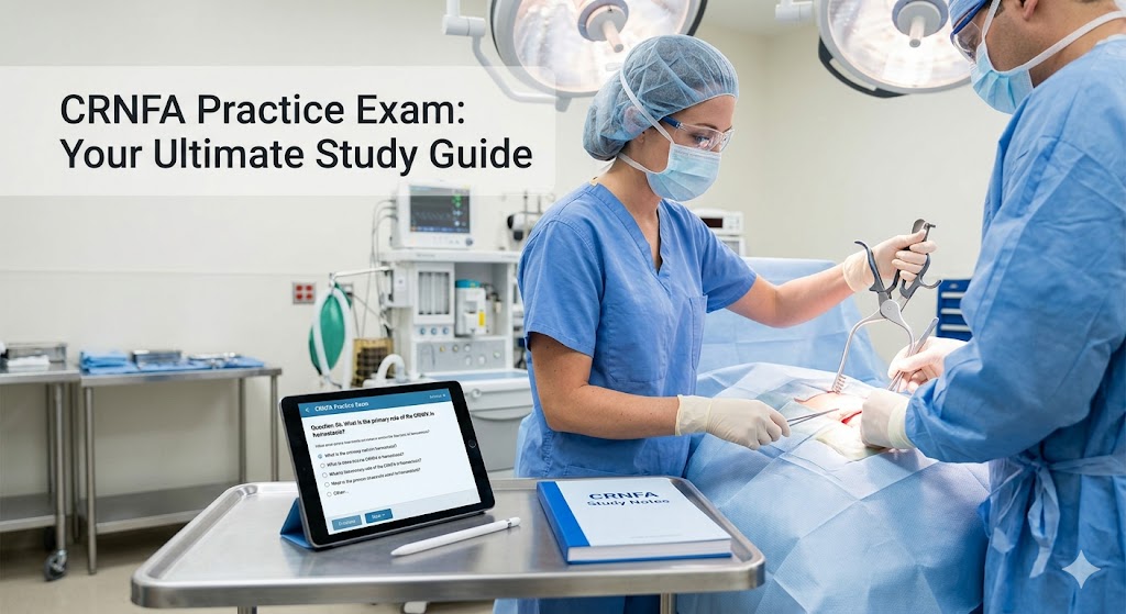 Certified Registered Nurse First Assistant (CRNFA) Practice Exam Banner