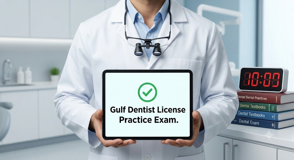 Medical Dentists Practice Test & Exam Prep | Gulf Region Banner