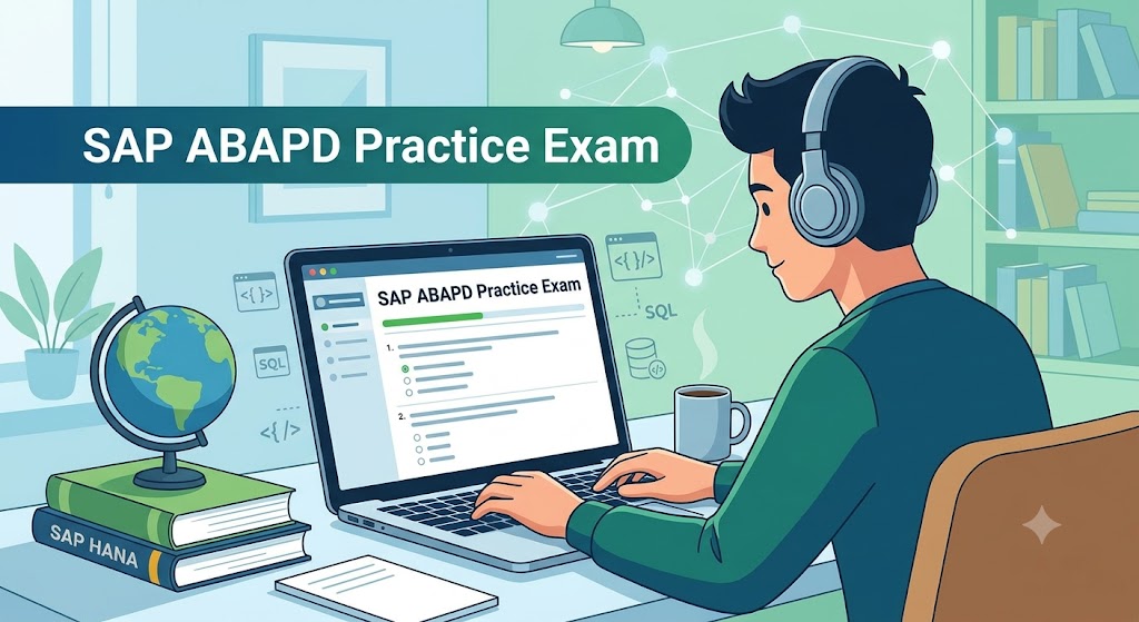 SAP Advanced Business Application Programming Developer (ABAPD) Practice Test Banner
