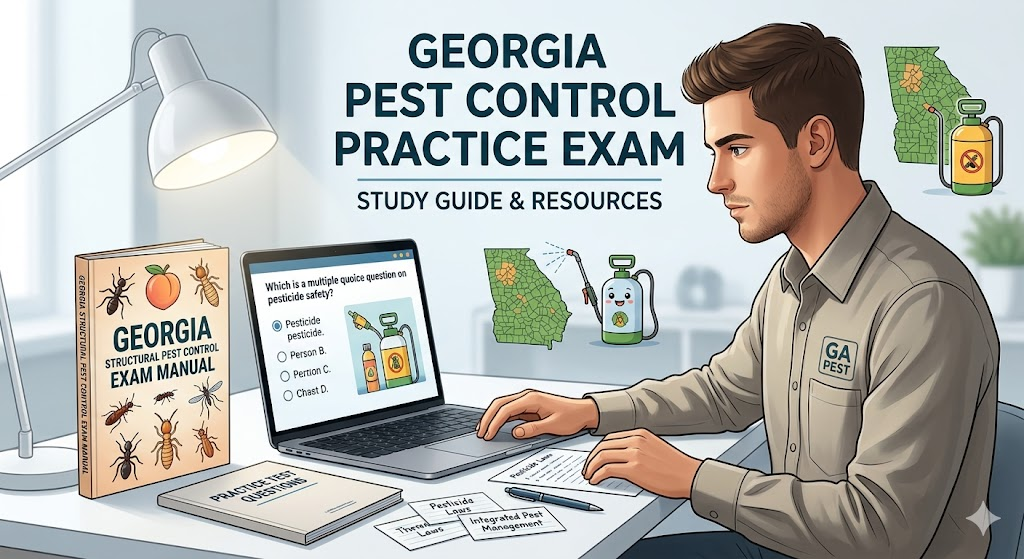 Georgia Pest Control Practice Test Banner