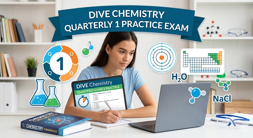 DIVE Chemistry Quarterly Exam 1 Practice Banner