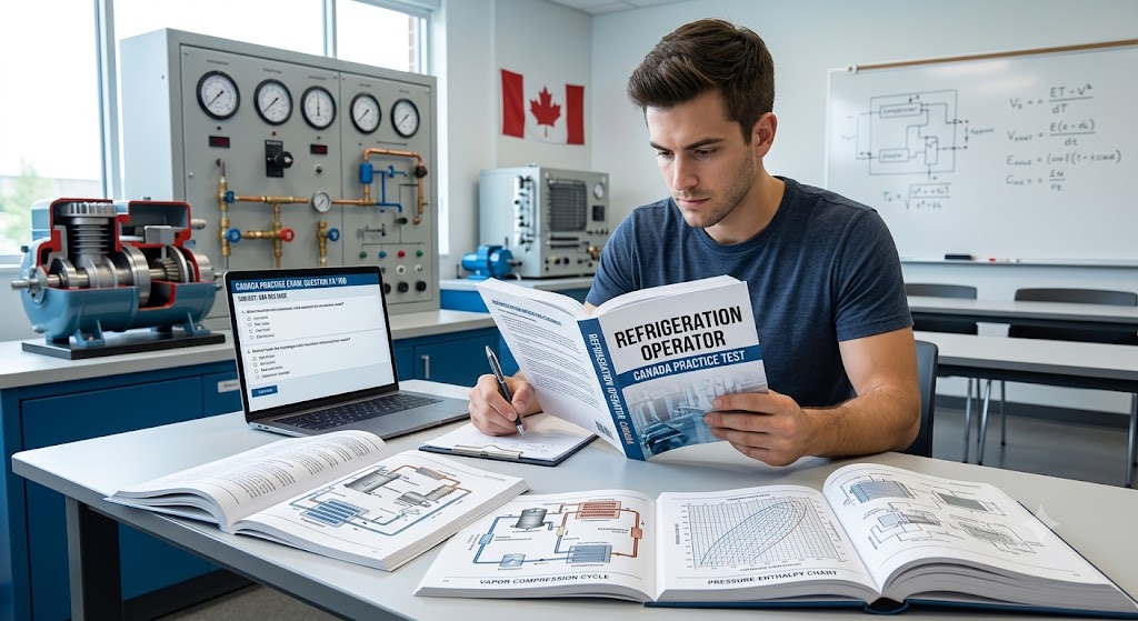 Refrigeration Operator Canada Practice Test & Exam Prep Banner