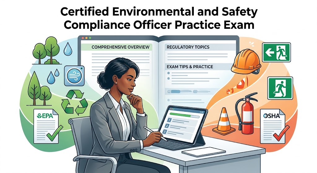 Certified Environmental and Safety Compliance Officer Practice Test Banner